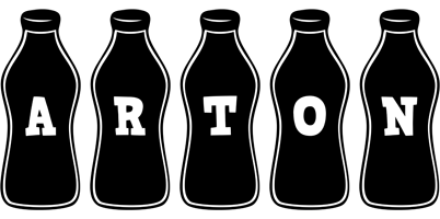 Arton bottle logo