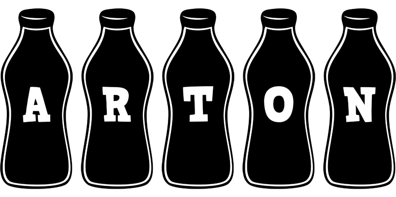 Arton bottle logo