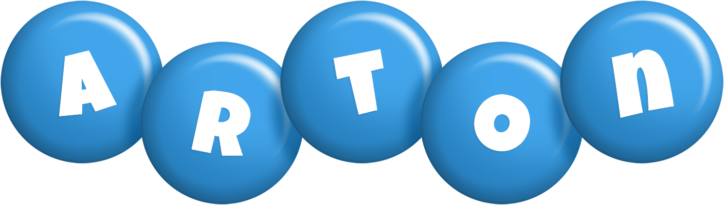 Arton candy-blue logo
