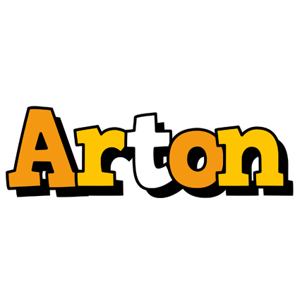 Arton cartoon logo