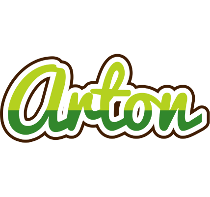 Arton golfing logo