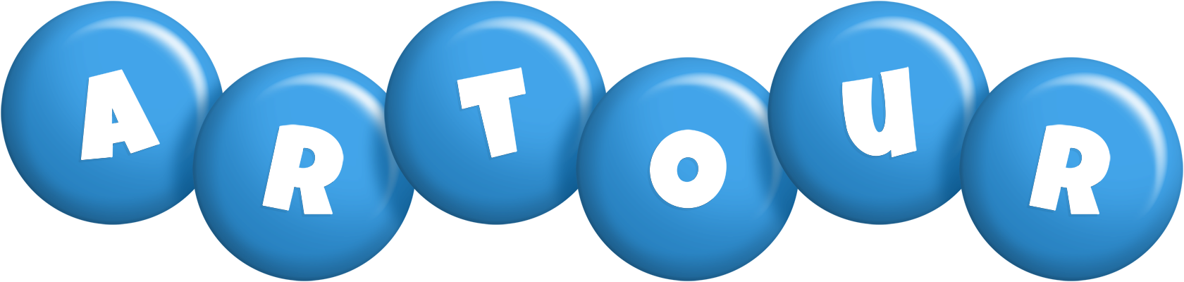 Artour candy-blue logo