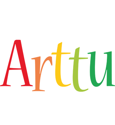 Arttu birthday logo