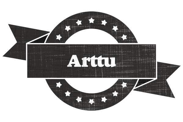 Arttu grunge logo