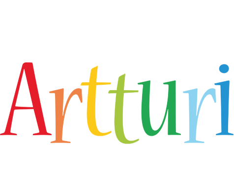 Artturi birthday logo