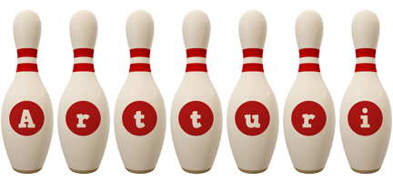 Artturi bowling-pin logo