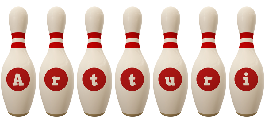 Artturi bowling-pin logo