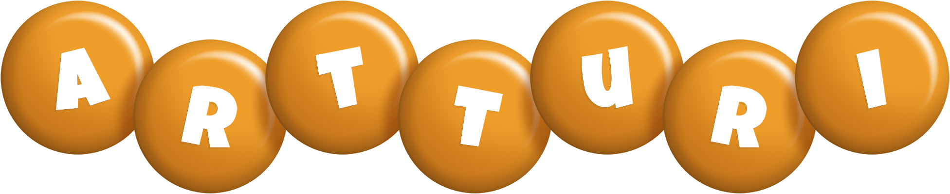 Artturi candy-orange logo