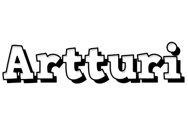 Artturi snowing logo