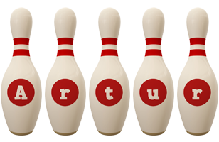 Artur bowling-pin logo