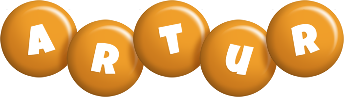 Artur candy-orange logo