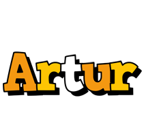 Artur cartoon logo