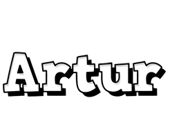 Artur snowing logo