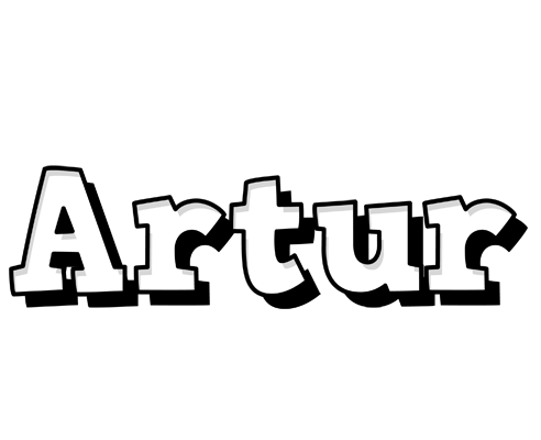 Artur snowing logo