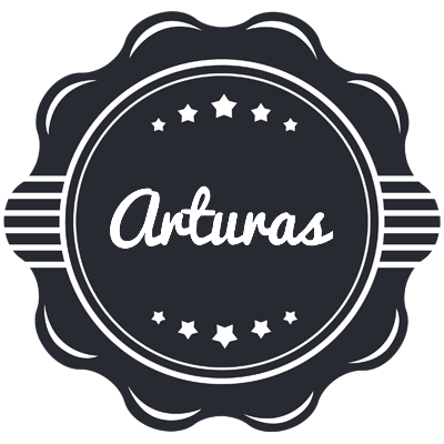 Arturas badge logo