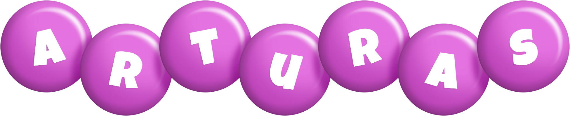 Arturas candy-purple logo
