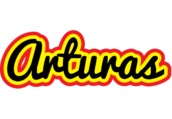 Arturas flaming logo