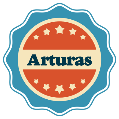 Arturas labels logo