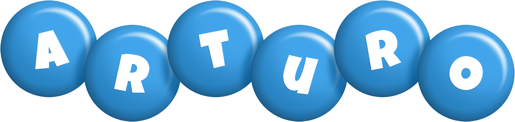 Arturo candy-blue logo
