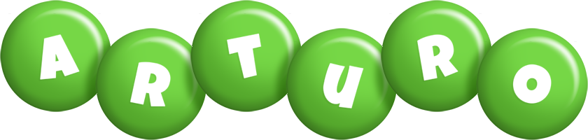 Arturo candy-green logo