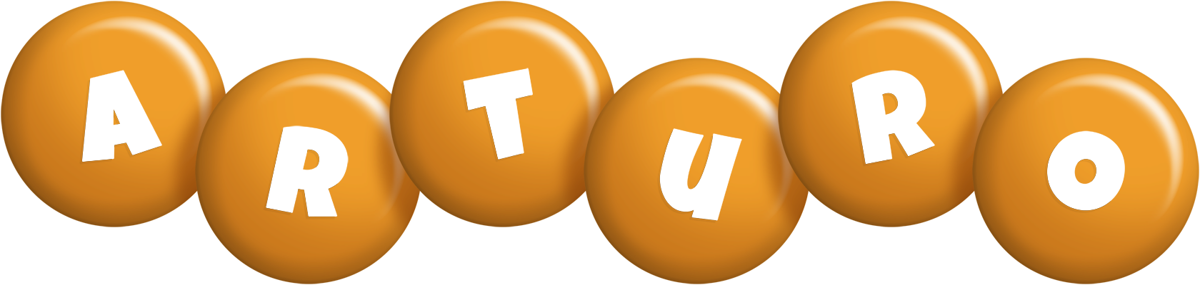 Arturo candy-orange logo