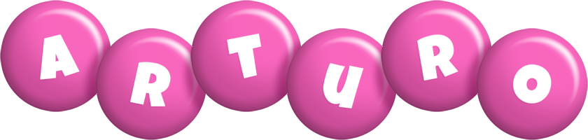 Arturo candy-pink logo