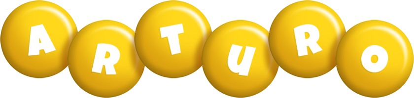 Arturo candy-yellow logo