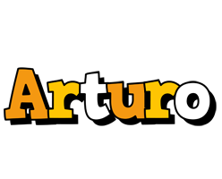 Arturo cartoon logo