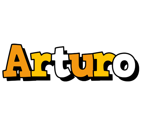 Arturo cartoon logo