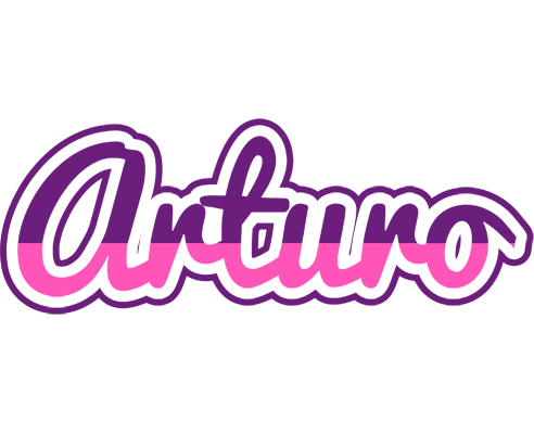 Arturo cheerful logo