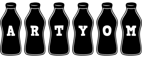 Artyom bottle logo