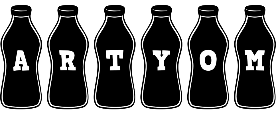 Artyom bottle logo