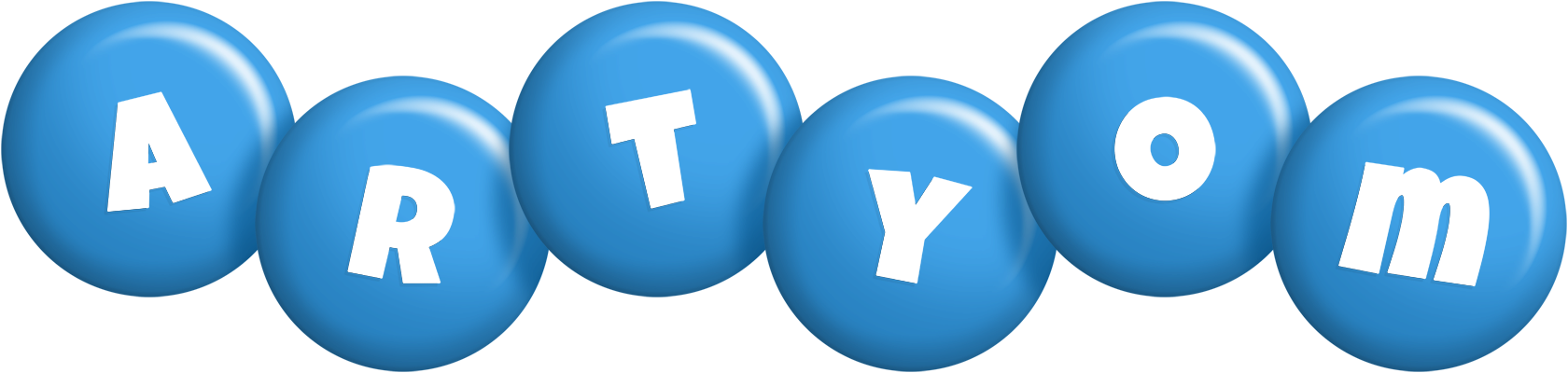 Artyom candy-blue logo