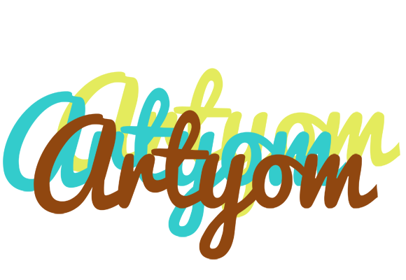 Artyom cupcake logo