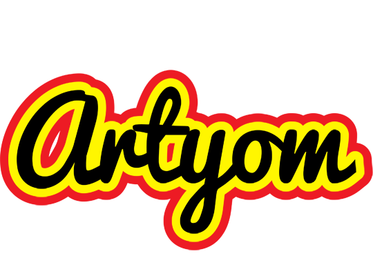 Artyom flaming logo