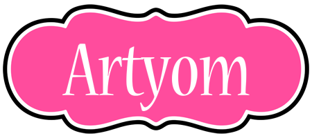 Artyom invitation logo