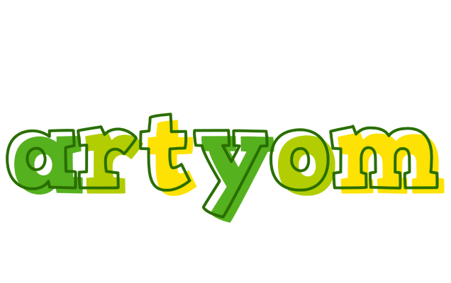 Artyom juice logo