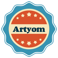 Artyom labels logo