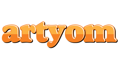 Artyom orange logo