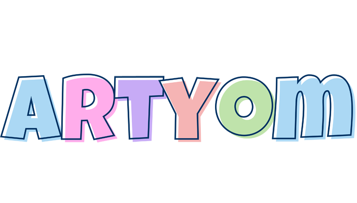 Artyom pastel logo