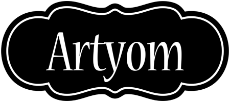 Artyom welcome logo