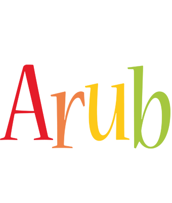 Arub birthday logo