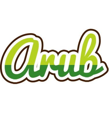 Arub golfing logo