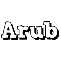 Arub snowing logo