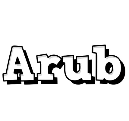 Arub snowing logo
