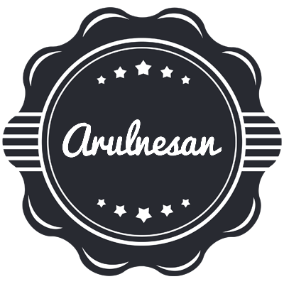 Arulnesan badge logo