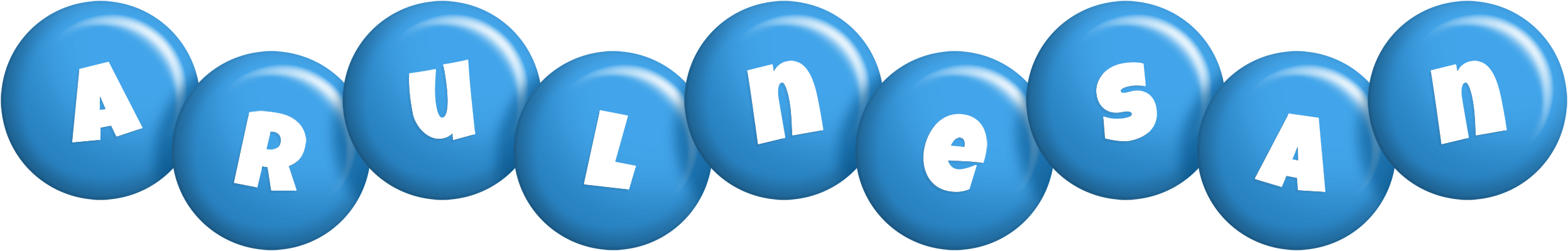 Arulnesan candy-blue logo
