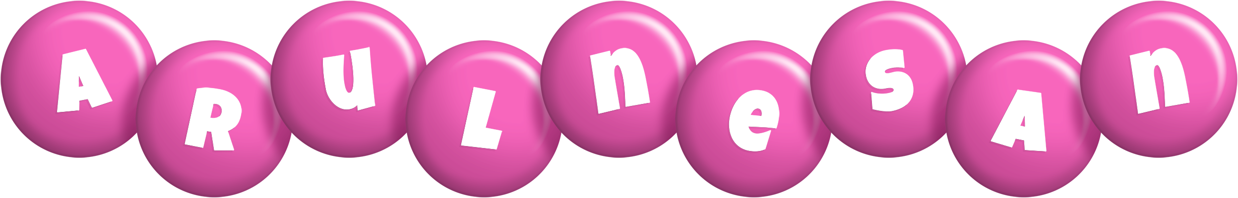 Arulnesan candy-pink logo