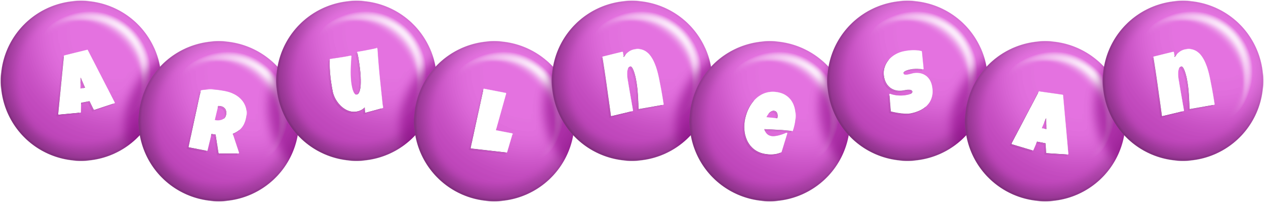 Arulnesan candy-purple logo