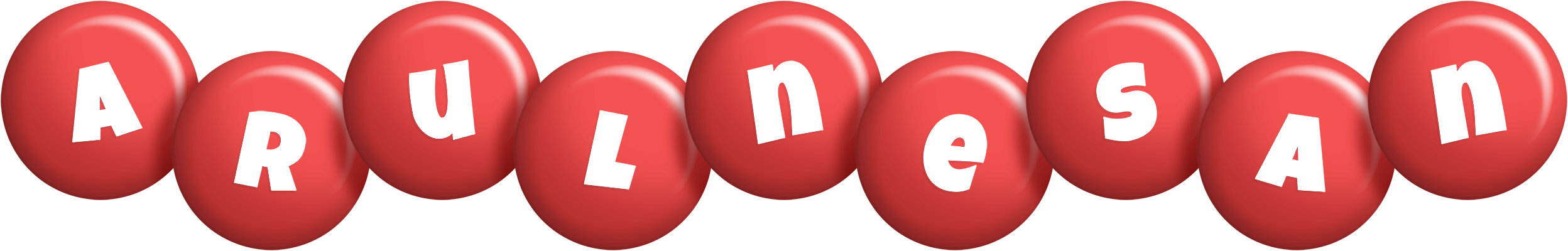 Arulnesan candy-red logo